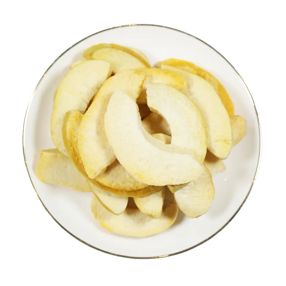 Freeze Dried Fruits China Supplier Sliced Diced Freeze Drying Yellow Peach