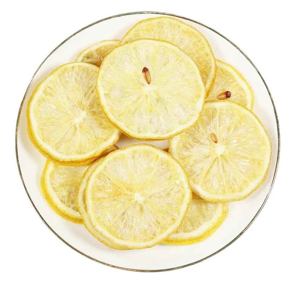 Freeze Dried Lemon Slice With Suger or Honey